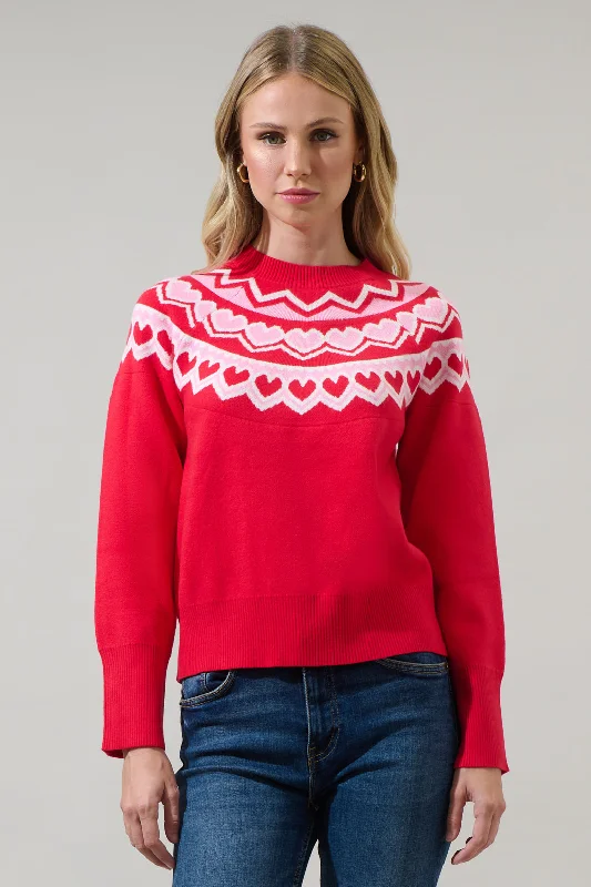 Lusby Love Raglan Sleeve Sweater