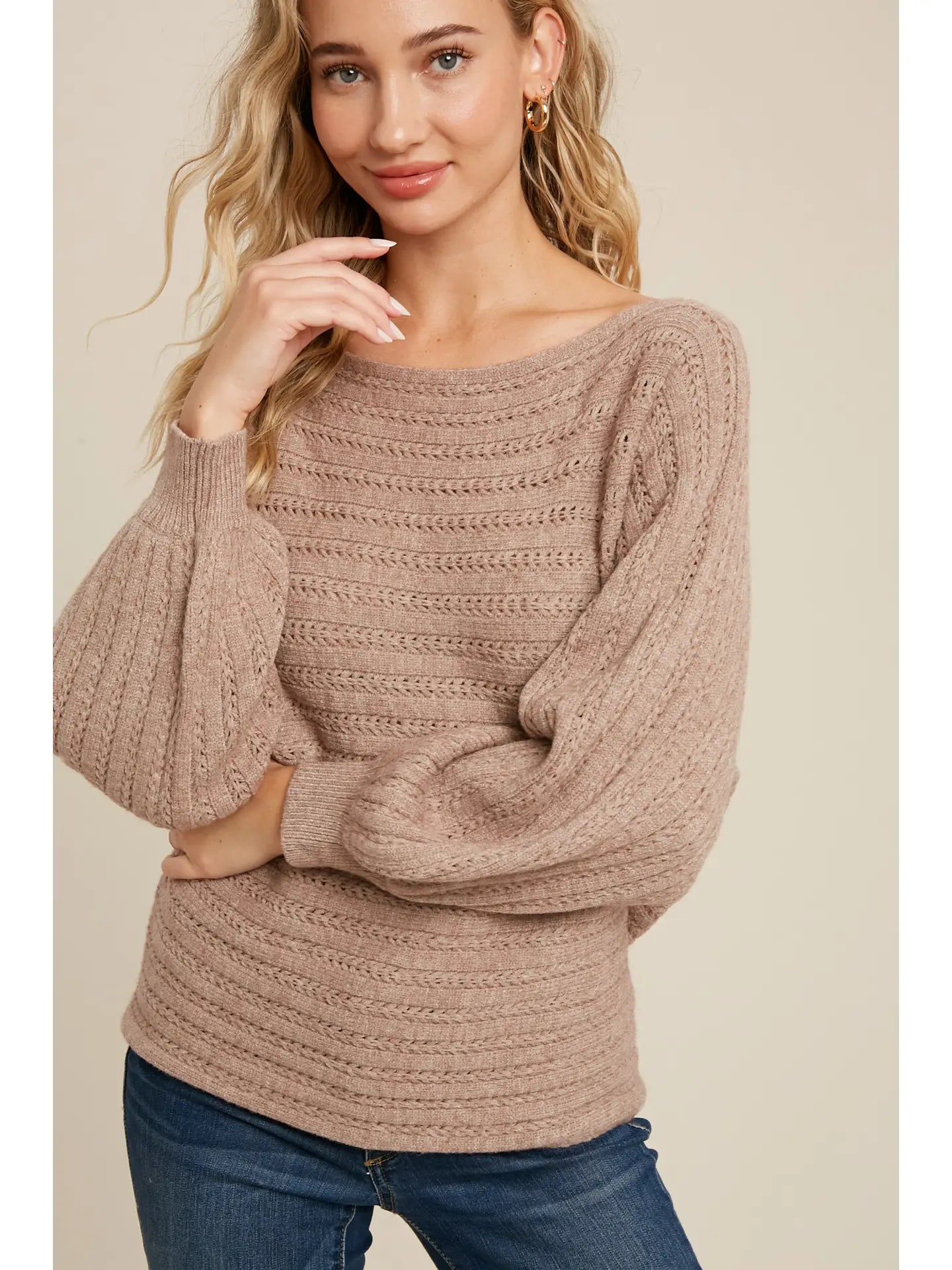 Brad Mocha sweater