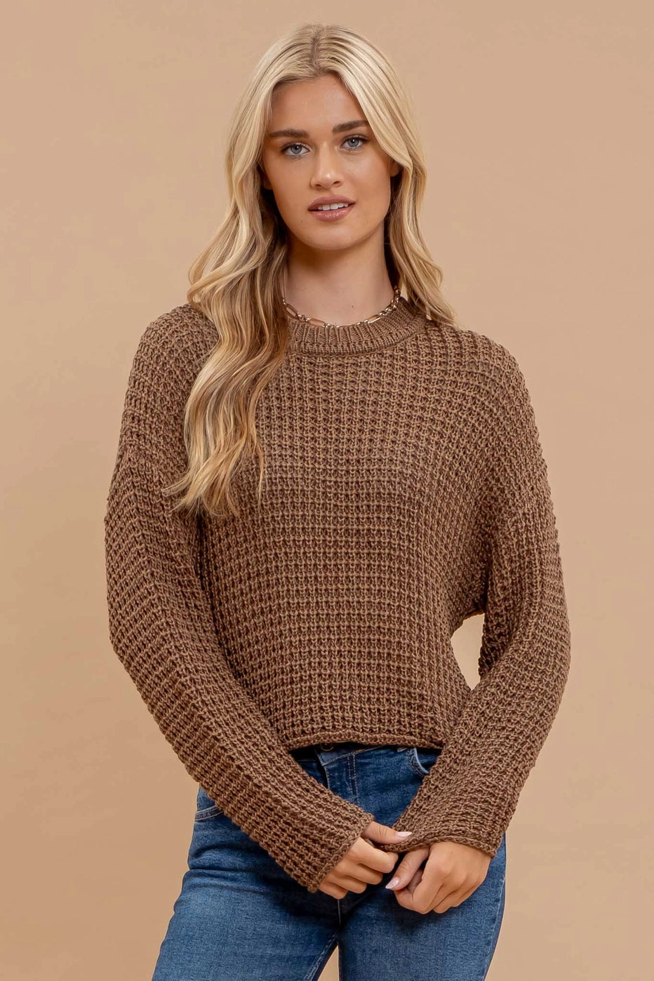 Chocolate Dipped Sweater