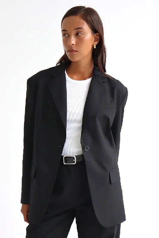 BLANCA Womens Vincent Blazer Noir