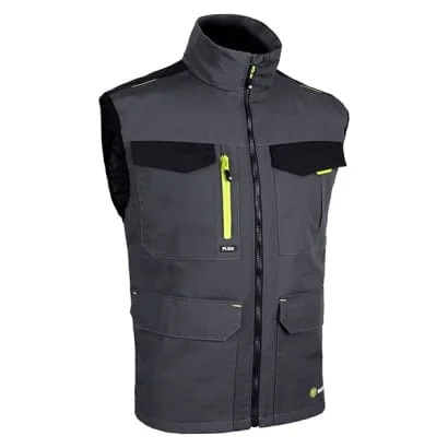 Flex Workwear Gilet / Bodywarmer Two-tone Grey / Black-SFBW