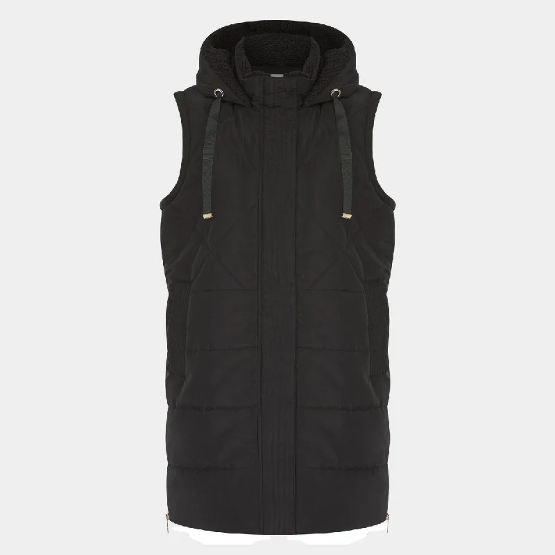 Ladies Diamond Quilted Gilet