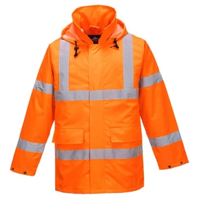 Lite Traffic Jacket Hi Vis lightweight Mesh Lined budget Jacket- S160