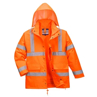 Portwest Hi-Vis 4-in-1 Interactive Jacket with Bodywarmer - S468