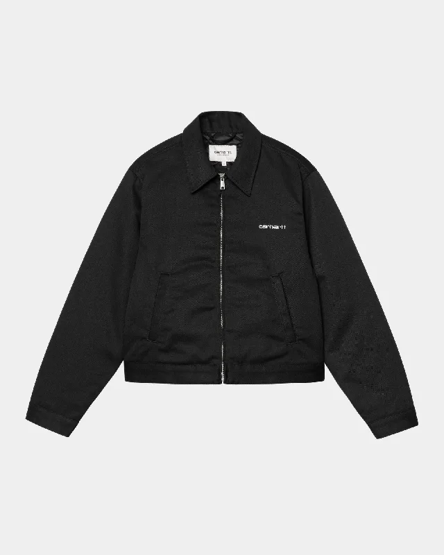 Women’s Module Script Jacket | Black / White (rigid)