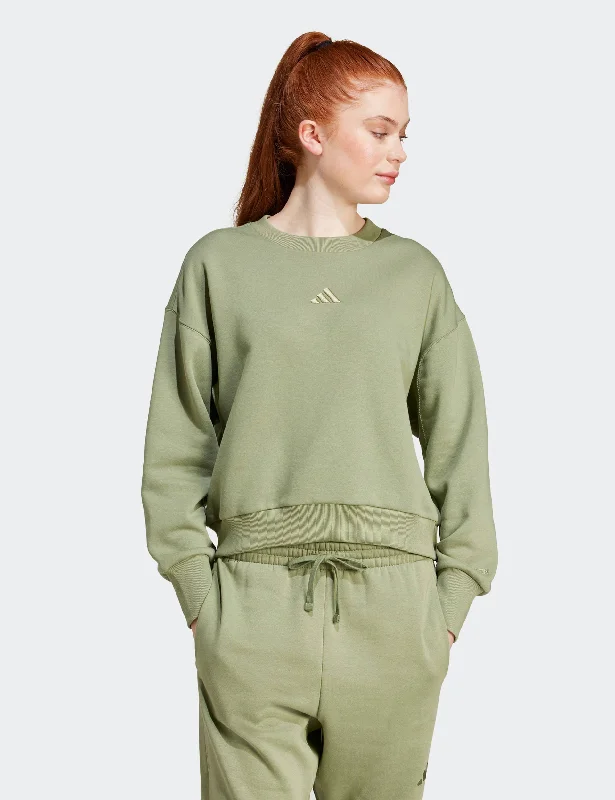 ALL SZN Fleece Loose Sweatshirt - Tent Green