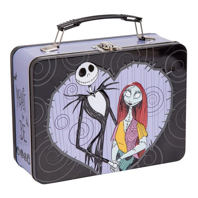 Disney The Nightmare Before Christmas Jack & Sally Large Tin Tote