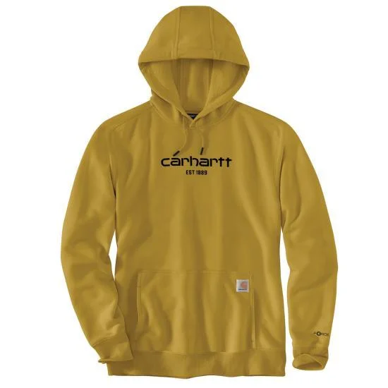 Force Relaxed Fit Lightweight Logo Graphic Sweatshirt - Golden Haze