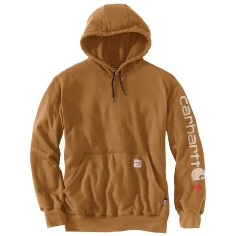 FR Long Sleeve Graphic Sweatshirt - Carhartt Brown