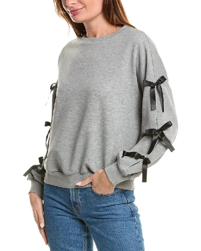 Gracia Bow Sleeve Sweatshirt