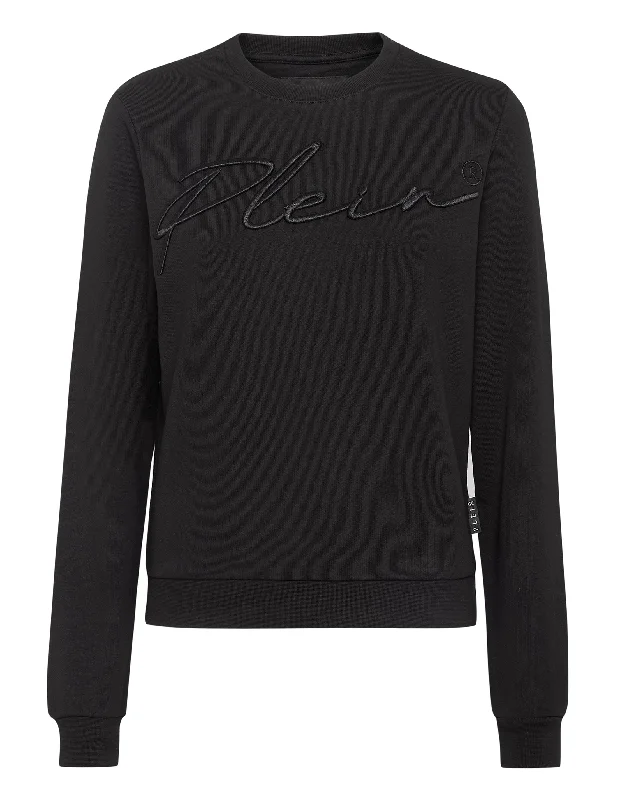 Leisurewear Sweatshirt LS Embroidery Signature