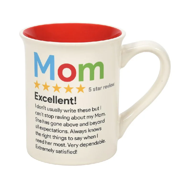 Our Name Is Mud 5 Star Review Mom Mug from Favorite Child