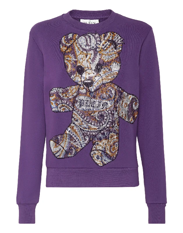 Sweatshirt Paisley Teddy Bear