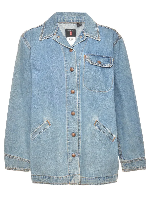 Levi's Light Wash 1990s Denim Jacket - M