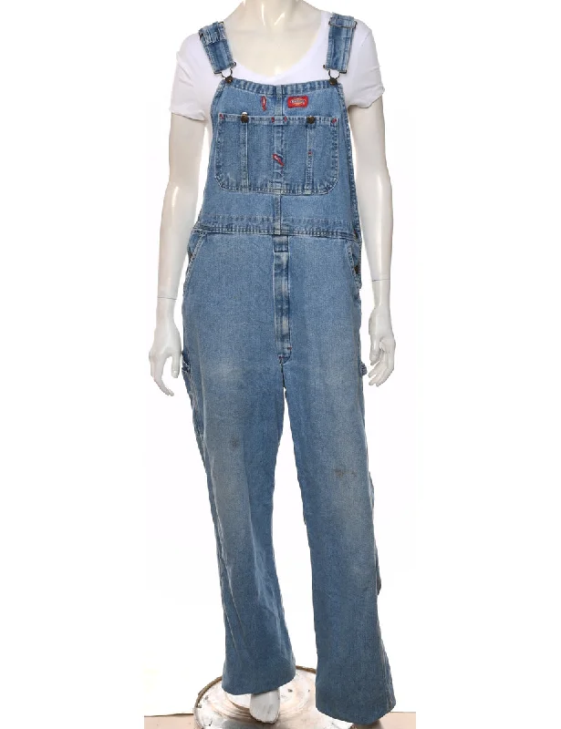 Medium Wash Dickies Dungarees - W36 L32