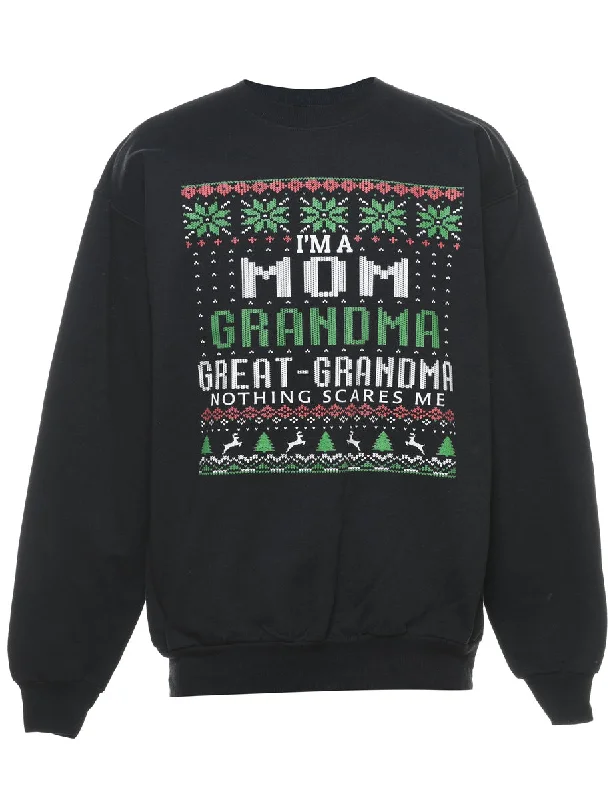 Nordic Christmas Sweatshirt - M