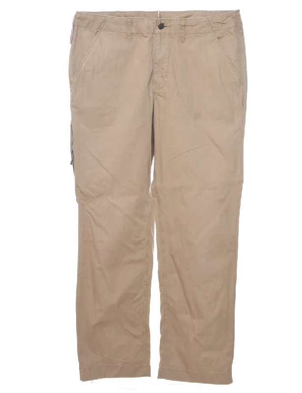 Patagonia Brown Straight-Fit Trousers - W34 L30