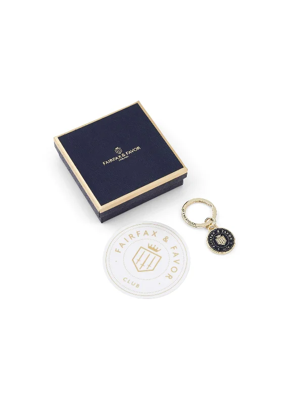 Signature Key Ring and Car Sticker Set