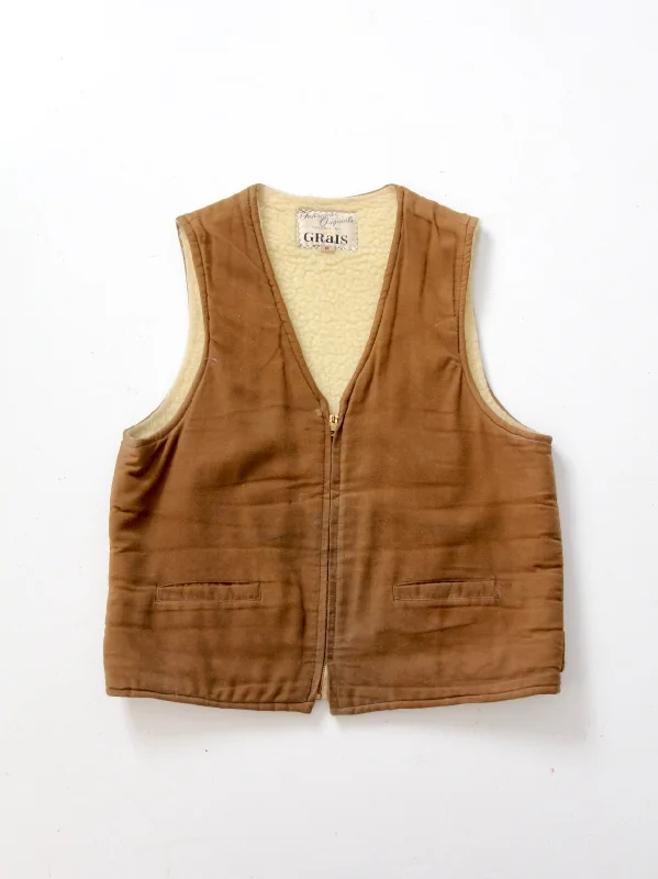 vintage Grais outerwear vest