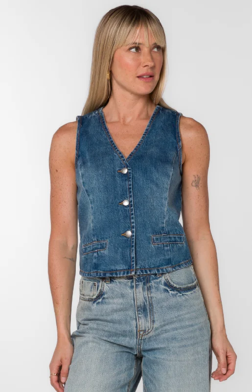 Women's Dellis Denim Vest