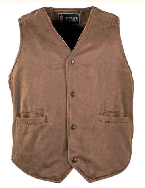 Men's Sebastian Brown Vest