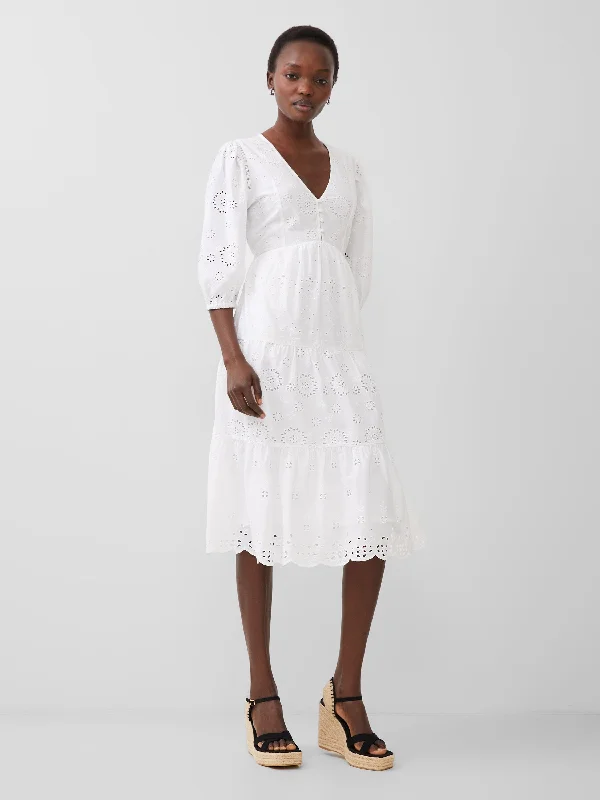 Alissa Broderie Anglaise Dress