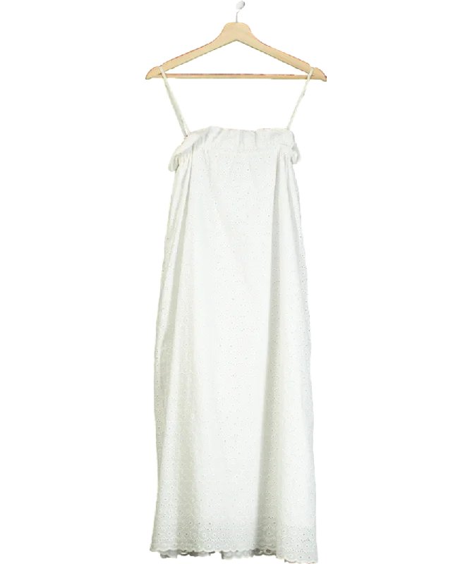 Spirit & Grace White Lydia Dress UK S