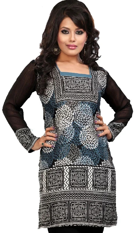 Elegant Blue Kurti for Women – Buy Trendy Kurtis Online