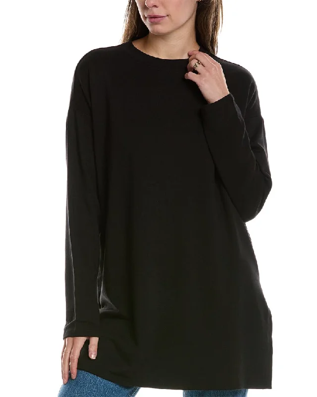 EILEEN FISHER Crewneck Boxy Tunic